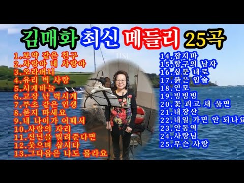 김매화 최신 메들리 25곡