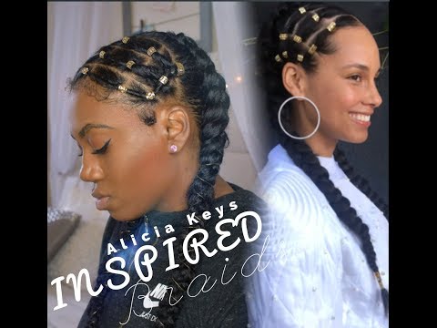 Alicia Keys Inspired Braids | HairByMason