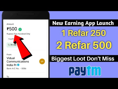 new earning app today| Par Refar ₹250 | maha biggest loot 😱