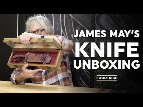 Unboxing special: Someone made James May a knife