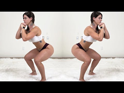 She Squats! Thick Thighs and Butt Workout!