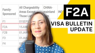 F2A VISA BULLETIN AUGUST 2024 UPDATE