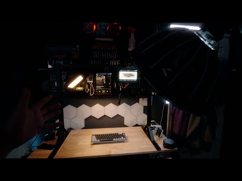 How I Set Up My Lights for Content Creation! - Sirui C60 & E30B