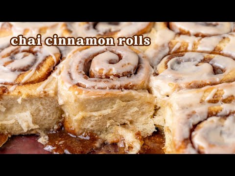 Chai Cinnamon Rolls Recipe