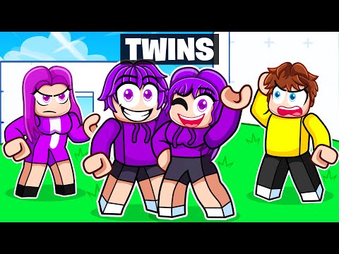 Playing Roblox with my TWIN SISTER…