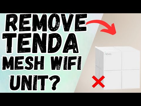 How to Remove Any Tenda Nova Unit From Tenda Mesh WiFi System | Devicessetup