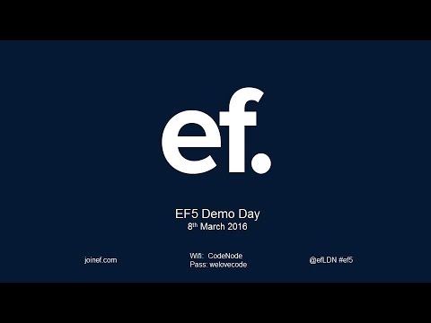 EF5 Demo Day - Introduction