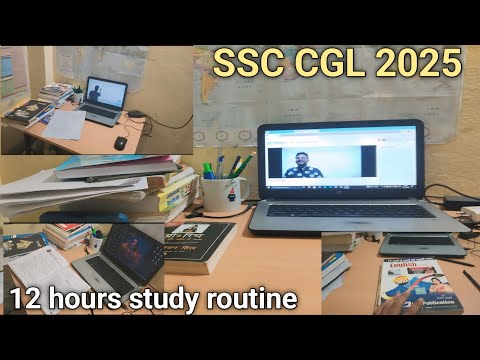 SSC CGL 2025 STUDY VLOG 📝 ssc daily routine study vlog👍! #ssccgl2025 #sscvlog ! ssc aspirants vlog 🧍