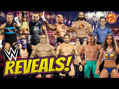 NEW WWE ACTION FIGURE REVEALS FROM MATTEL!