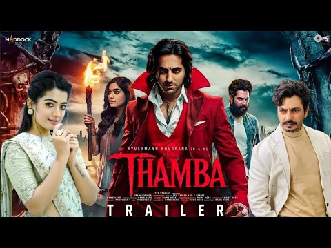 Thama | Official Trailer | Ayushmann Khurrana | Rashmika | Nawazuddin | Maddock Films | Concept