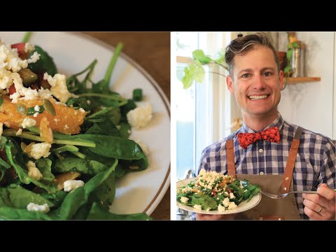 Rhubarb and Citrus Salad