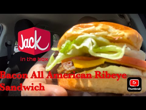 Jack in the box ribeye steakhouse sandwich #jackinthebox  #ribeye #steakhouse #texas