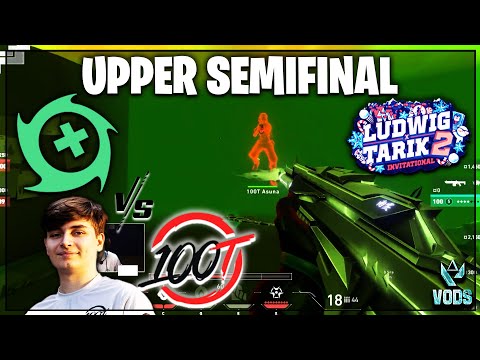 100 Thieves vs Oxygen Esports Upper Semifinals | Ludwig x Tarik Invitational #2 2024