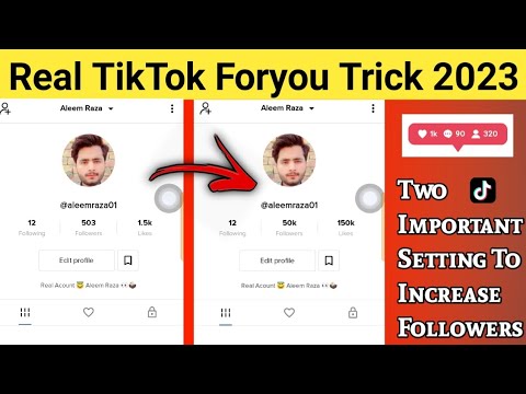 TikTok Foryou Trick 2023 | How To Go Viral On TikTok | Foryou Trick