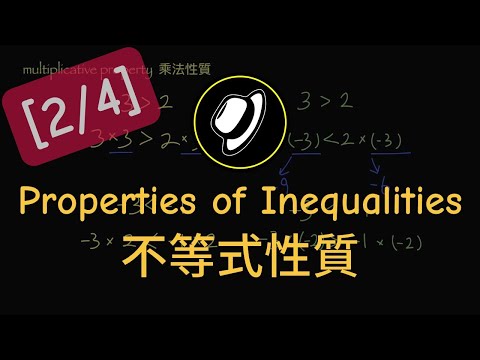 不等式性質 | Properties of Inequalities