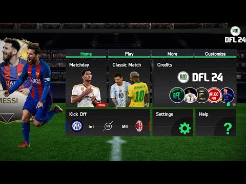 Rilis ! DFL football mobile 2024 Update Transfer, Now Kits, Real Face & Graphics ps5 HD