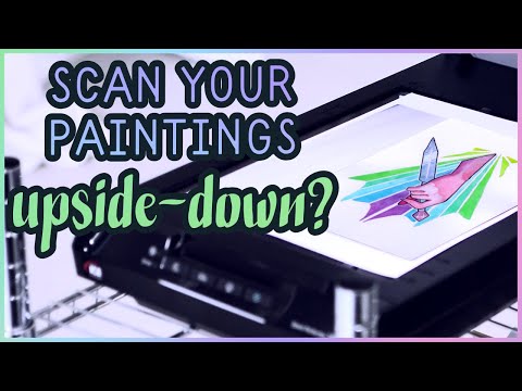 The Secret to Scanning Your Artwork ✦ Get Rid of Paper Texture on Traditional Art Scans