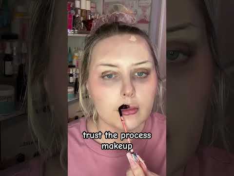 catfishing tutorial #catfishmakeup #catfish #trusttheprocess #makeuptutorial