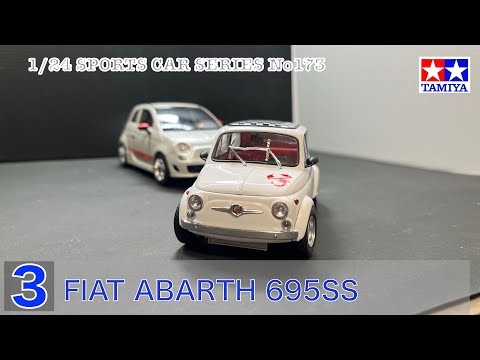 No3 FIAT ABARTH 695  SS TAMIYA 1/24 Build