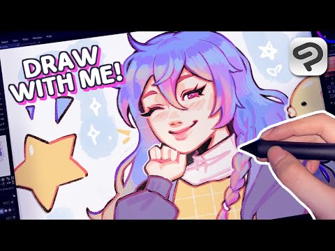 ♡ draw with me! *chill* | CLIP STUDIO PAINT