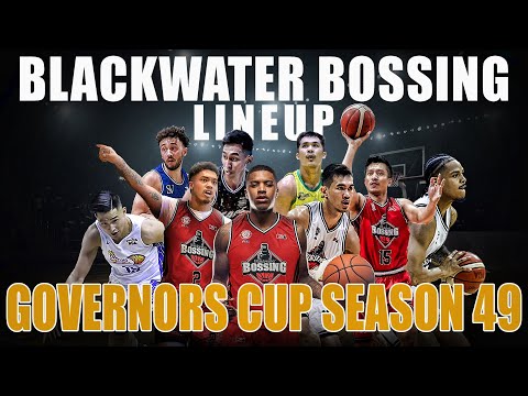 PBA UPDATE BALCKWATER BOSSING LINEUP GOVERNORS CUP SEASON 49