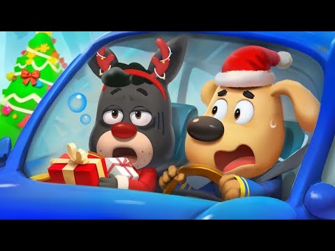 Christmas Stories for Kids | Learn Good Habits | Safety Rules for Kids | Sheriff Labrador