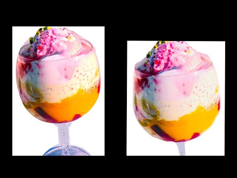 Mango Falooda | Mango Dessert | Seveyan falooda | Ice cream Falooda | Falooda