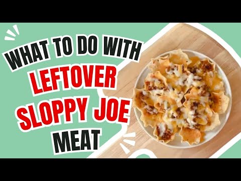 Here’s What To Do With Leftover Sloppy Joe Meat