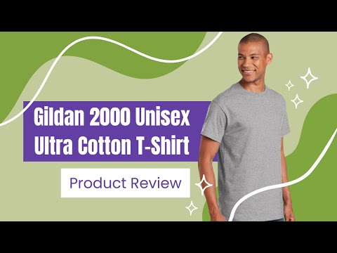 Gildan 2000 - Unisex Ultra Cotton T-Shirt | Awkward Styles Product Review