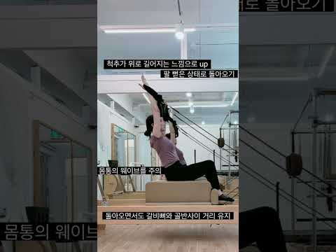 필라테스 큐잉 티칭 시크릿 노트 리포머 rowing back