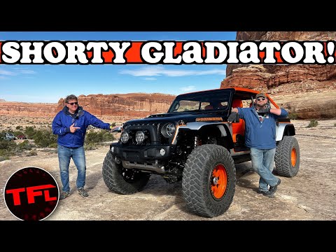 We Drive The Jeep Bob Concept: A Stubby Gladiator With a Crazy Backstory!