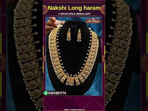 #Shorts Nakshi Short Harams Collection 1Gram Gold Jewellery