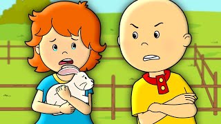 カイユとウサギ | Caillou | 子供のための漫画 | WildBrain キッズ