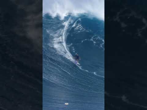 JAWS INSANE NEXT LEVEL BIG WAVE SURFING - KAI LENNY #Shorts