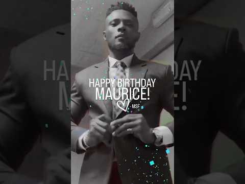 ✨+1✨ HAPPY BIRTHDAY MAURICE SAM‼️