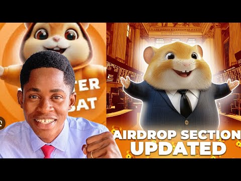 HAMSTER KOMBAT (HMSTR) AIRDROP ALERT: Exciting Updates in the Hamster App