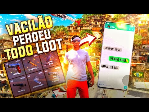 ESSE FOI O MELHOR FURTO de LOOT VIP no GTA RP