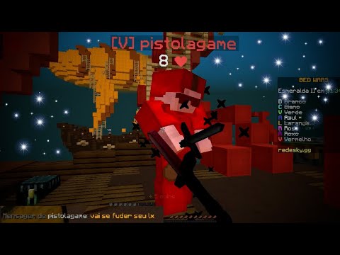 JOGUEI TANTO QUE ME CHAMARAM DE HACK E ATÉ ME XINGARAM - BED WARS