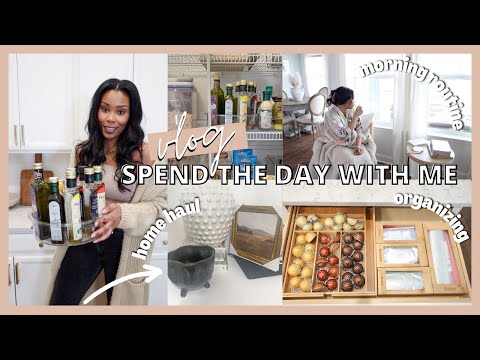 RELAXING MORNING ROUTINE | HUGE HOME HAUL & NEW HOME ORGANIZATION //LoveLexyNicole