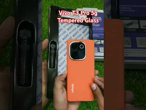 Vivo T3 Pro 5g !! Vivo T3 Pro 5g  Tempared Glass #short #t3pro5g #uvscreen