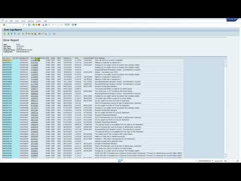 Overcome SAP Shiperp obstacles View System Errors with /ERPIS/ERRORLOG in SAP Shiperp