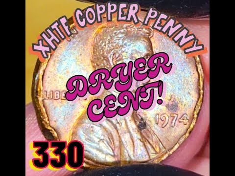 ✝️CANDY CANE CWR NOT ALL COPPER THIS TIME=DRYER CENT🤯CLICK BELOW TO WATCH LONG VERSION #330 #PENNIES