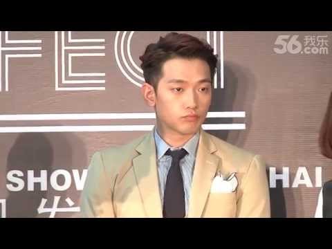 140415 Rain Effect show in shanghai press con