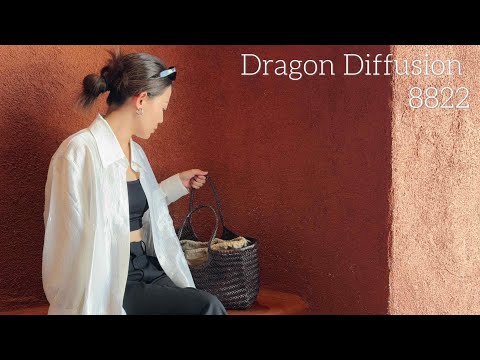 推坑分享丨Dragon Diffusion 8822 深棕、一年四季都可搭配的牛皮編織包～