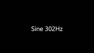 Sine 302Hz Audio Only