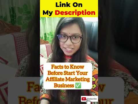 Facts to Know Before Start Your Affiliate Marketing Business 🔥🔥