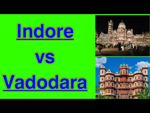 Indore vs Vadodara city comparison #youtubeshortsvideo