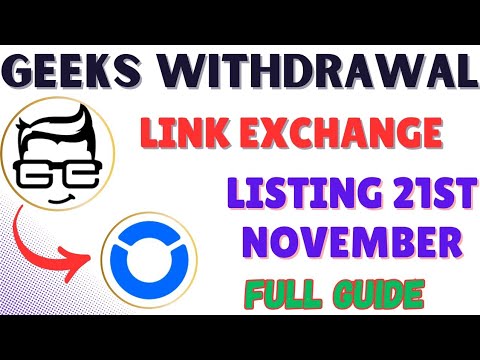 GEEKS AIRDROP WITHDRAWAL #geeks #airdrop