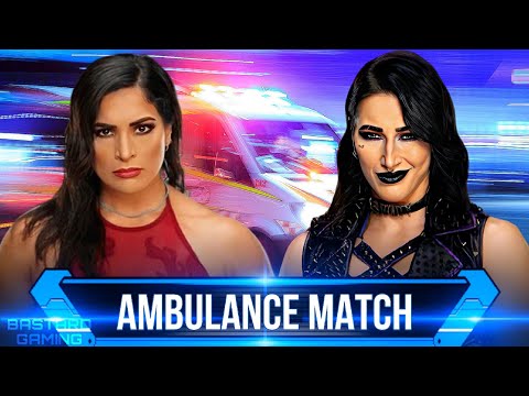 WWE 2K24 | Ambulance Match - Raquel Rodriguez VS Rhea Ripley | Survivor Series