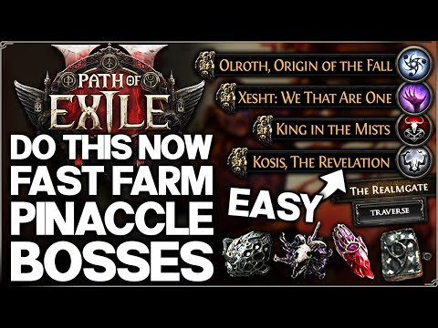 Path of Exile 2 - How to Farm & Beat ALL Pinnacle Bosses FAST & EASY Guide - Best Endgame Boss!